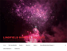 Tablet Screenshot of lindfieldbonfiresociety.co.uk